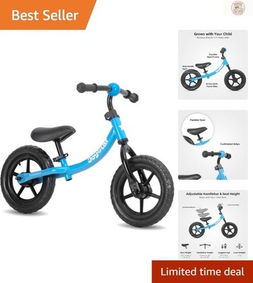 Toddler Lightweight Balance Bike - Adjustable for Ages 18  to 5