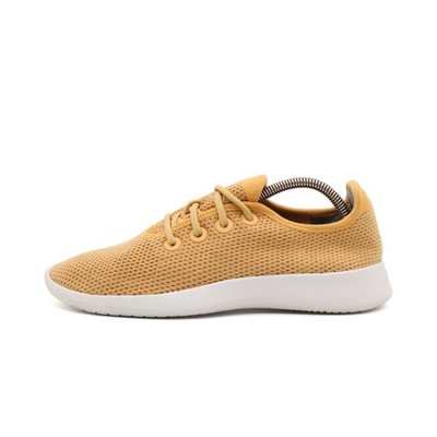 Allbirds Damen Tree Runner Schuh Honiggelb Baumfaser Low-Top Vegan Sneaker EU 38