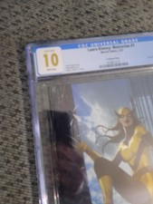 CGC 10 💎 GEM MINT Laura Kinney Wolverine 1 Foil Leirix Li RARE GRADE X-Men 