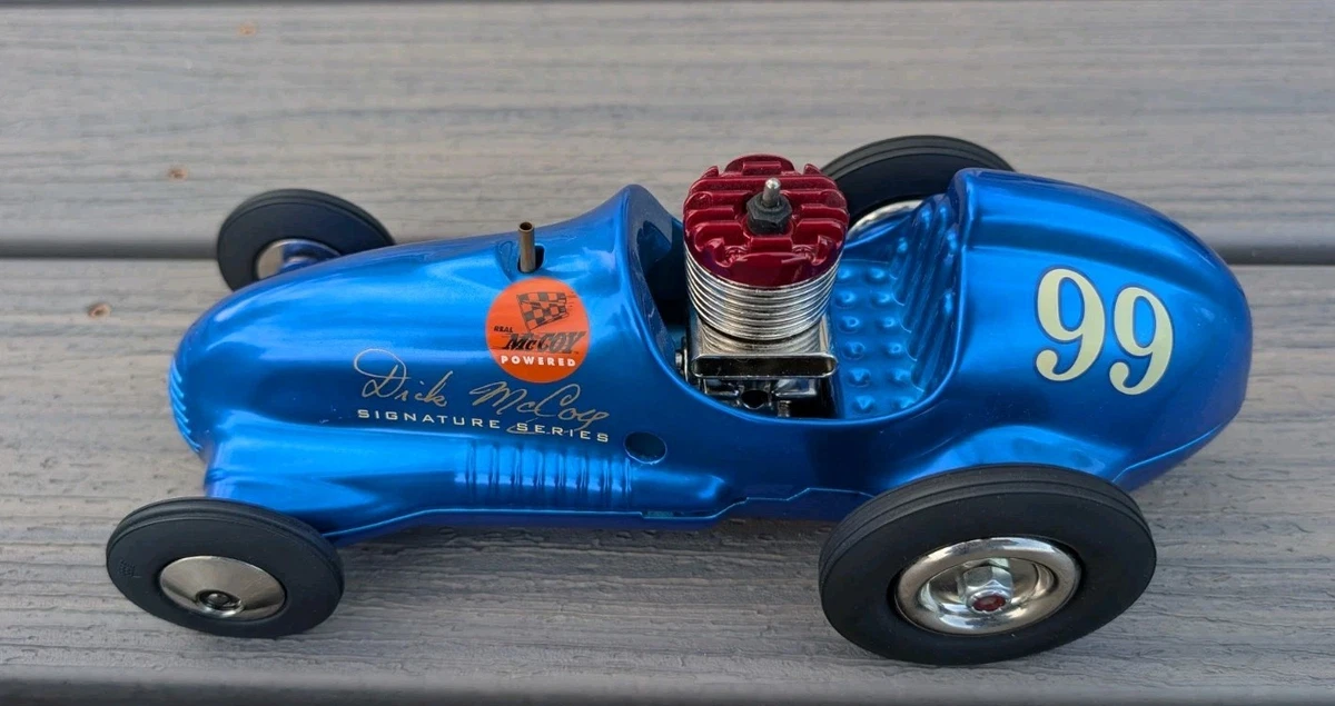 Vintage Nylint McCoy Midget Racer Tether Auto mit Originalkarton und Papieren