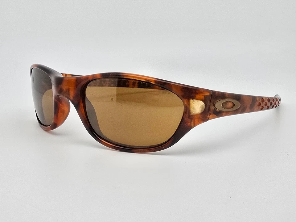Oakley 03-136 Fives Gen 1 Tortoise Frame Gold Iridium Lens Sunglasses 51-14-131 - Image 3 of 4