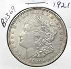 1921 P Morgan Silver Dollar US Coin 90% Silver Littleton ask4bud B3369