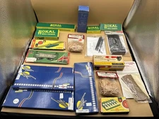 Vintage 1950’s Model Train Tracks And Accessories Lot TT Rokal/TilligTTBhan