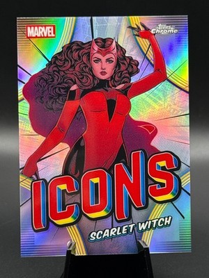 2026 Topps Chrome Marvel Icons Insert Choose Your Own Card