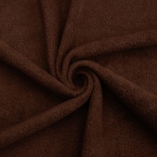 Brown Solid Anti Pill Fleece Fabric - 60" Wide - Sold by The Yard Bolt