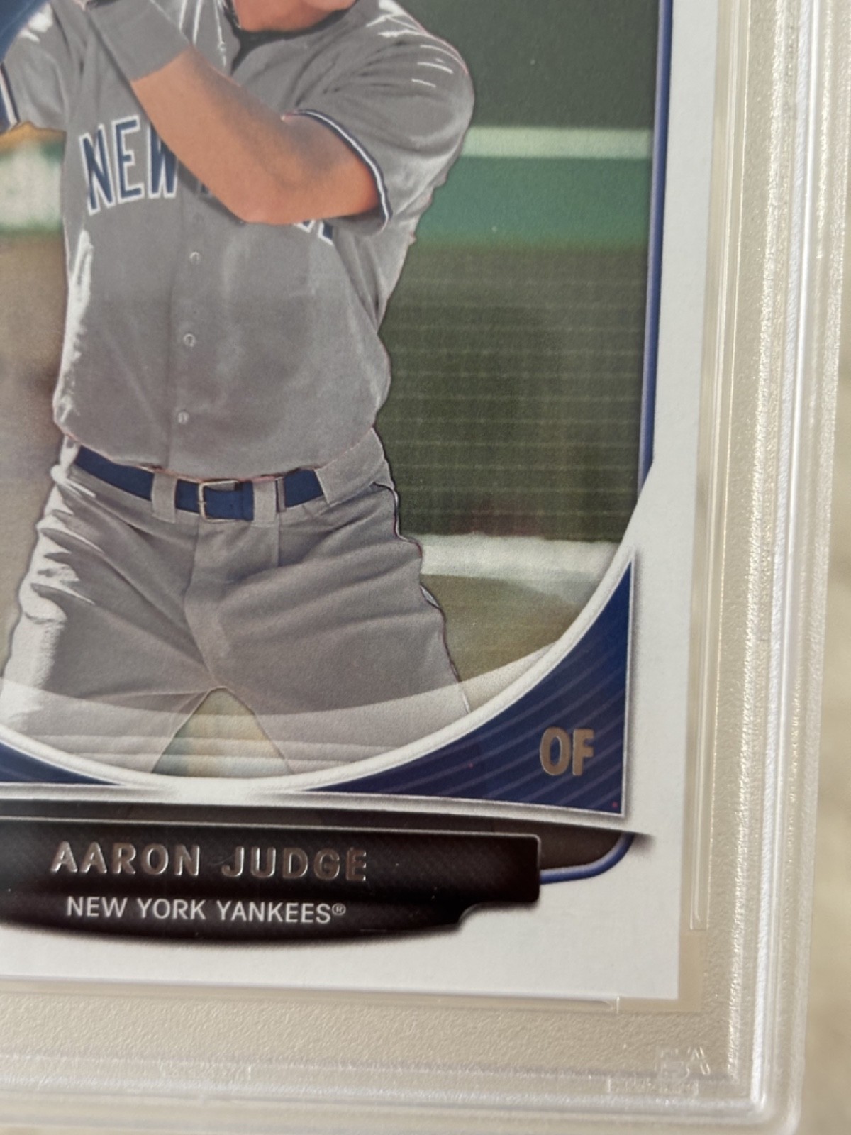 Aaron Judge 2013 Bowman Draft Picks & Prospects Rookie Card (RC) BDPP19 PSA 8 view 6