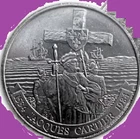 1984 Canada 450th Anniversary Jacques Cartier Nickel Dollar Coin $1 Dollar