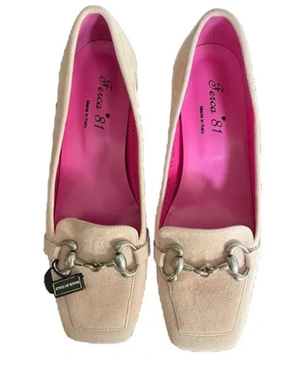 New in Box! Ferca 81 shoes in blush pink. Size 39 IT (US 9)