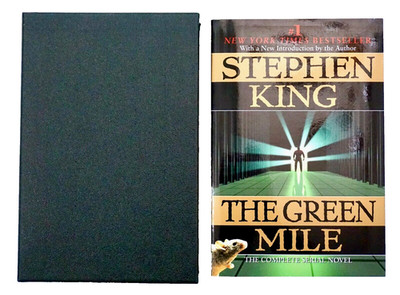 The Green Mile by Stephen King (1997, Trade Paperback) 1st Print w/ HC Slip Case