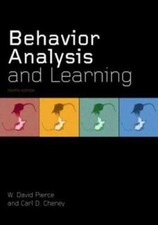 Behavior Analysis and Learning Hardcover W. David, Cheney, Carl D