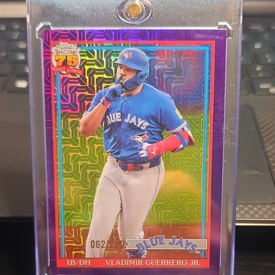 Topps 2026 Series 1 Vladimir Guerrero Jr. #91C-72 Purple Refractor /250