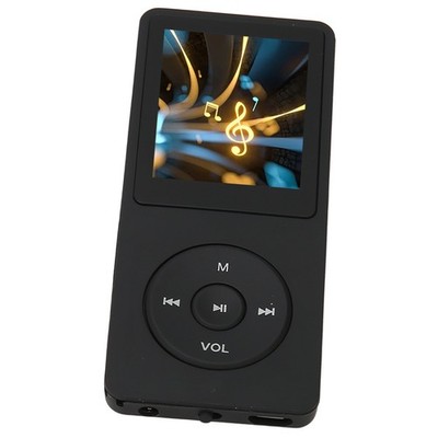 (black)MP3 MP4 Player Portable Digital MP3 MP4 Player 1.8in Screen 8GB Memor G 