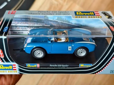 Revell Monogram 08322 Porsche 550 Spyder #10 Chassis 550-0051  1/32 SLOT CAR