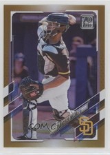 2021 Topps Gold Foil Francisco Mejia #248 y0i