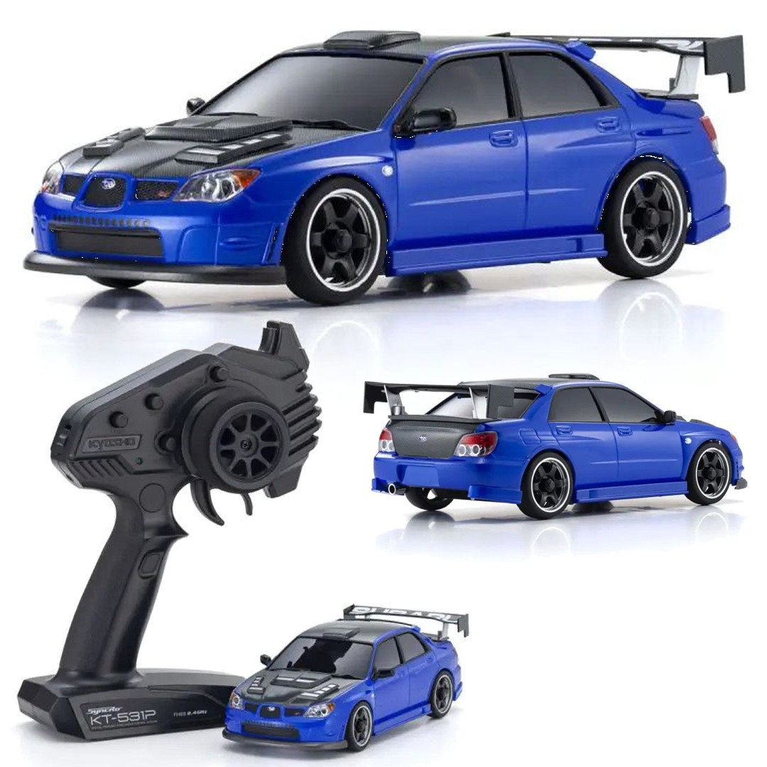 KYOSHO SUBARU WRX ミニッツボディー 1/28 Kyosho Mini-Z Subaru Impreza WRX STI - Blue