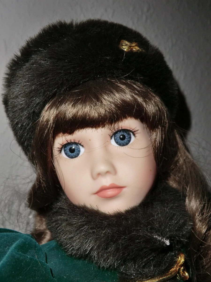 Porzellanpuppe "Anna Katharina" Franklin Mint Janet Johnson