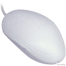 Seal Shield Mouse - Optical - Cable - White - USB - 800 dpi - Scroll SSWM3