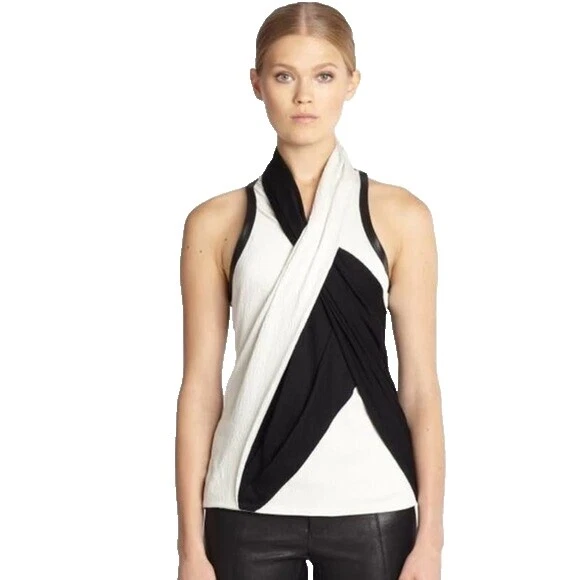 Camisetas sin mangas de cuero HELMUT LANG para Mujeres