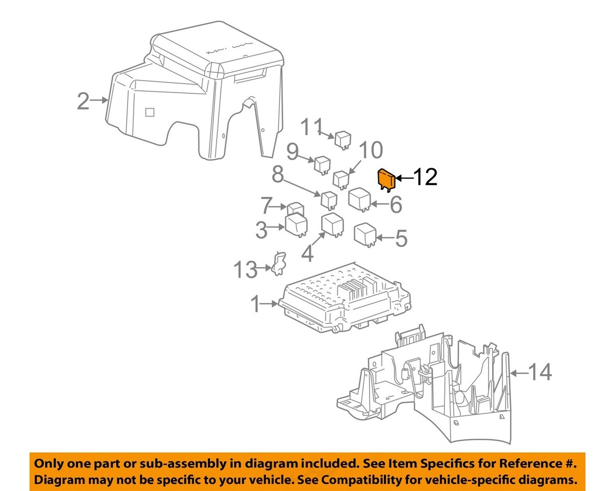 GM OEM 95-23 Aurora Electrical Electrical Components-Fuse 88909774