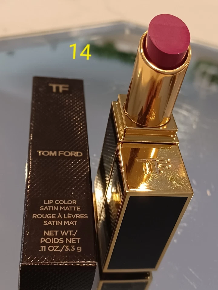 Tom Ford Satin Matte Lip Color - Full Size 0.11 Oz. / 3.3 g New in Box You Pick - Image 4 of 4