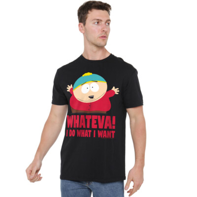 South Park Cartman Whateva T-Shirt S-5XL, schwarz