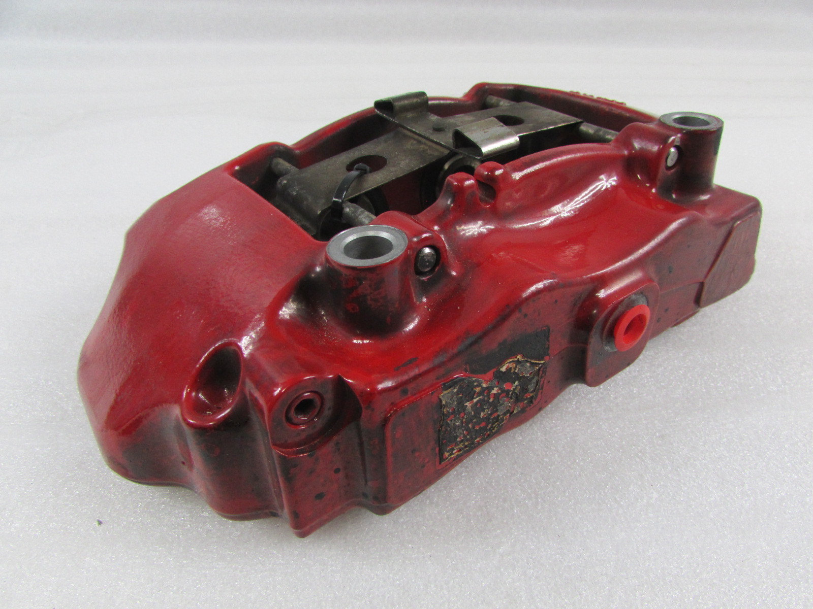 Ferrari California, RH Rear Red Brake Caliper, CCM Style, Used, P/N 246914