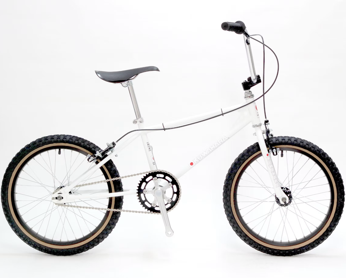 KUWAHARA BMX 自転車本体 ホワイト Kuwahara K-Zero BMX The 1st Kuwahara KE-1 BMX from 1979, Re