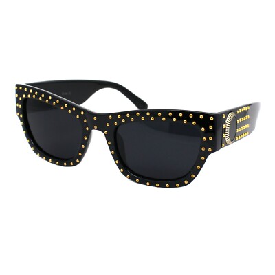 studded designer sunglasses