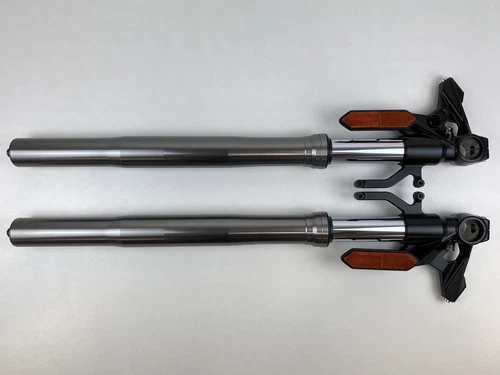 Kawasaki H2 SX Gray Fork Fork Tubes Straight Front Forks 2018 2019 2020