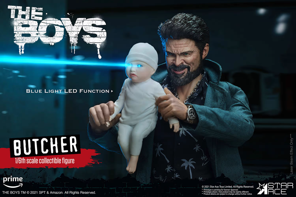 1/6 Scale The Boys Billy Butcher Deluxe Figure Star Ace