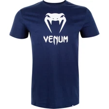 Venum Classic Short Sleeve T-Shirt - Navy Blue