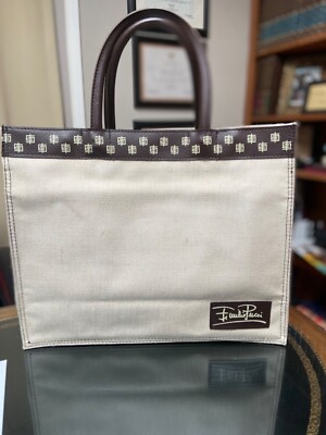 Vintage Emilio Pucci Tan Tote M