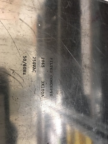 Filter Concepts 2065 3X100A 250 VAC 50/60 HZ - Picture 6 of 11