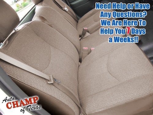 2003-2007 Chevy Silverado Work Truck W/T-Driver Side Bottom Cloth Seat Cover Tan - Picture 11 of 12