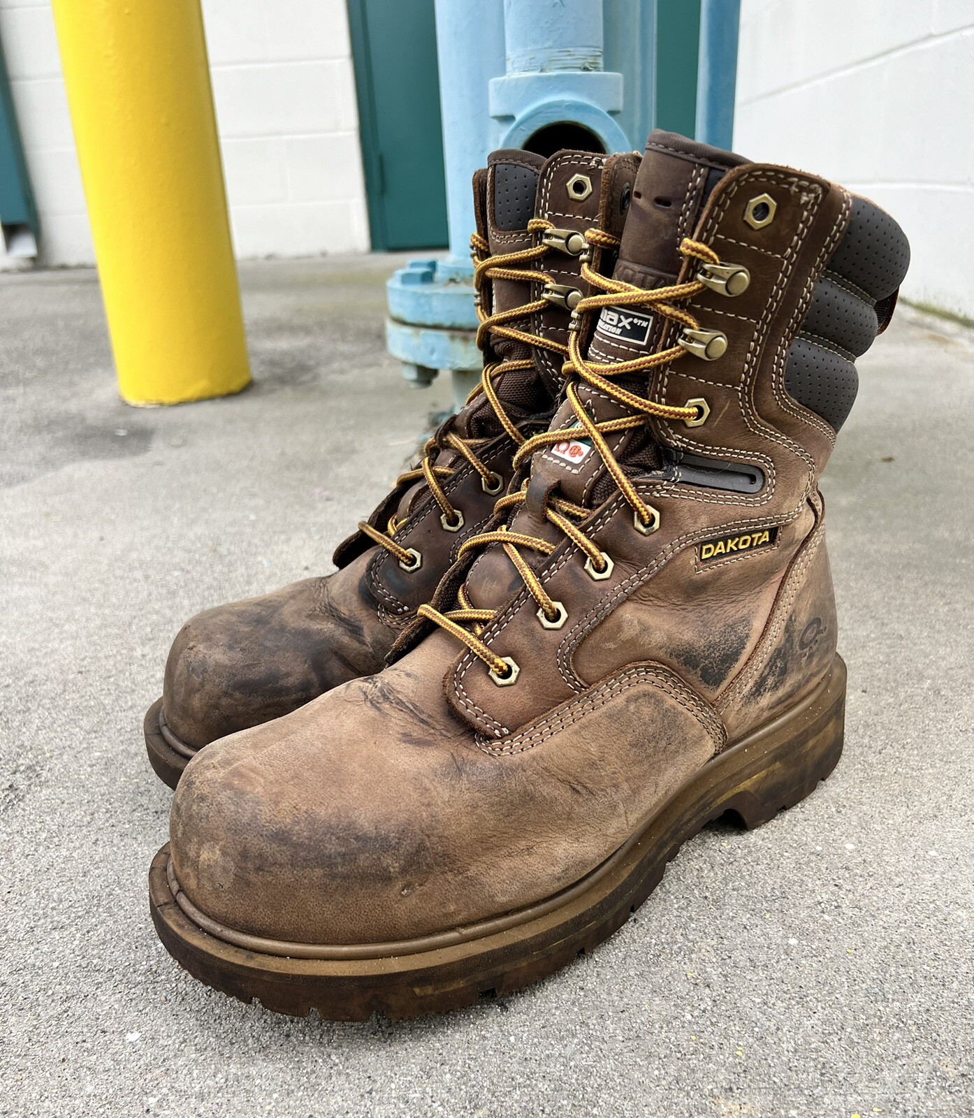 dakota construction boots