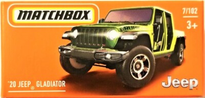 Matchbox - 2022 Power Grabs '20 Jeep Gladiator 7/102 (BBHFV36)