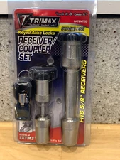 Trimax Stainless Coupler and Receiver Lock Set SXTM31