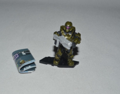 MEGA CONSTRUX HALO UNIVERSE SERIES 3 - GREEN HELLJUMPER SPARTAN WITH HYDRA