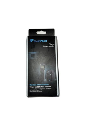 Flashpoint Wave Commander Wireless Intervalometer Timer and Shutter Release