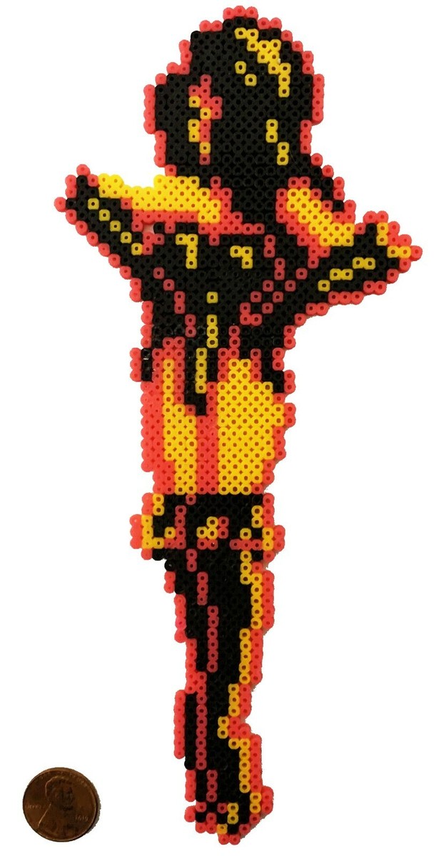 The Dark Queen Battletoads NES Mini Bead Sprite Perler Artkal