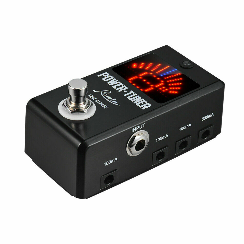 Rowin LT-920 Guitar/Bass Tuner + Effect Power Supply Short