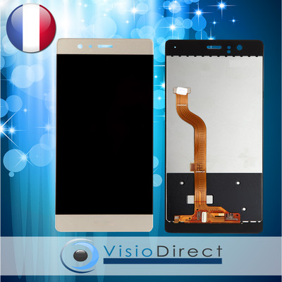 Vitre Tactile + Ecran LCD pour Huawei P8 P9 Lite 2017 noir blanc or