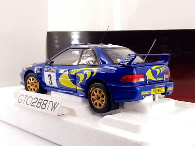 AUTOart 1:18 Subaru Impreza WRC 22B 1997 Safari Rally Winner