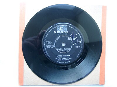 BILLY J. KRAMER with THE DAKOTAS - Little Children 7'' - R 5105 - 1964	UK