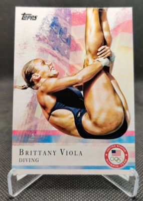 2012 Topps U.S. Olympic Team #38 Brittany Viola Diving trading card