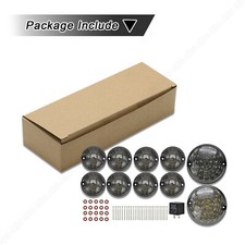 Per Land Rover Defender 90 100 1983-2016 Kit Aggiornamento 10pz Lampade LED Completo 