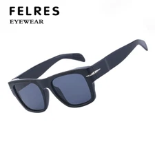 Square Thick Frame Sunglasses Men Women Outdoor Driving Glasses UV Protection 