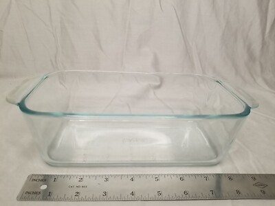 Pyrex Deep Rectangle Bread Baking Dish - 1.5 QT #213 21