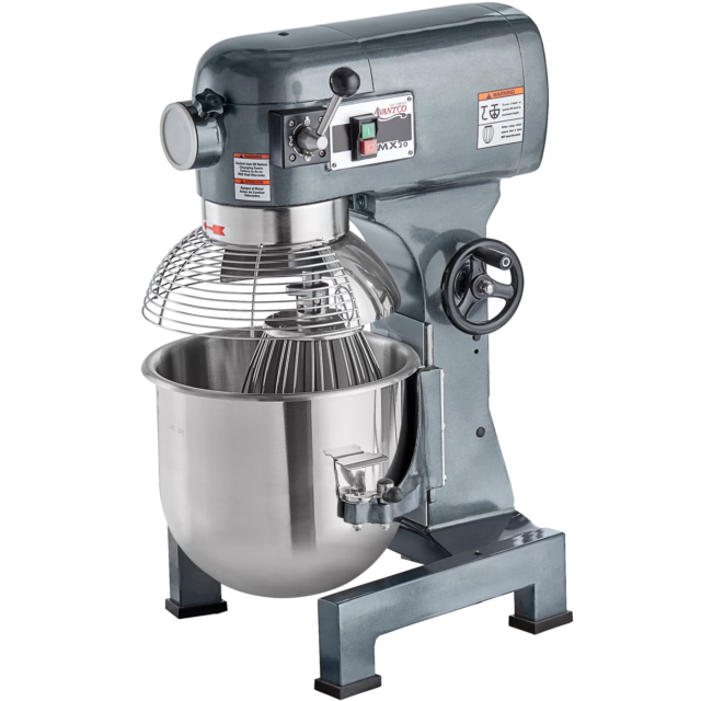 Avantco 20 Gear-Driven Commercial Planetary Stand Mixer w