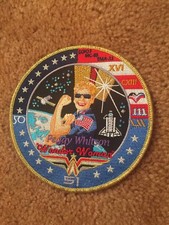 NASA Patch Wonder Woman Peggy Whitson Commander ISS Expedition Space Shuttle LTD